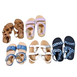 Little Girls Sandal Lot